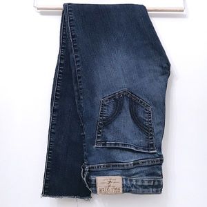 Hollister Super Skinny High Rise Dark Wash Jean